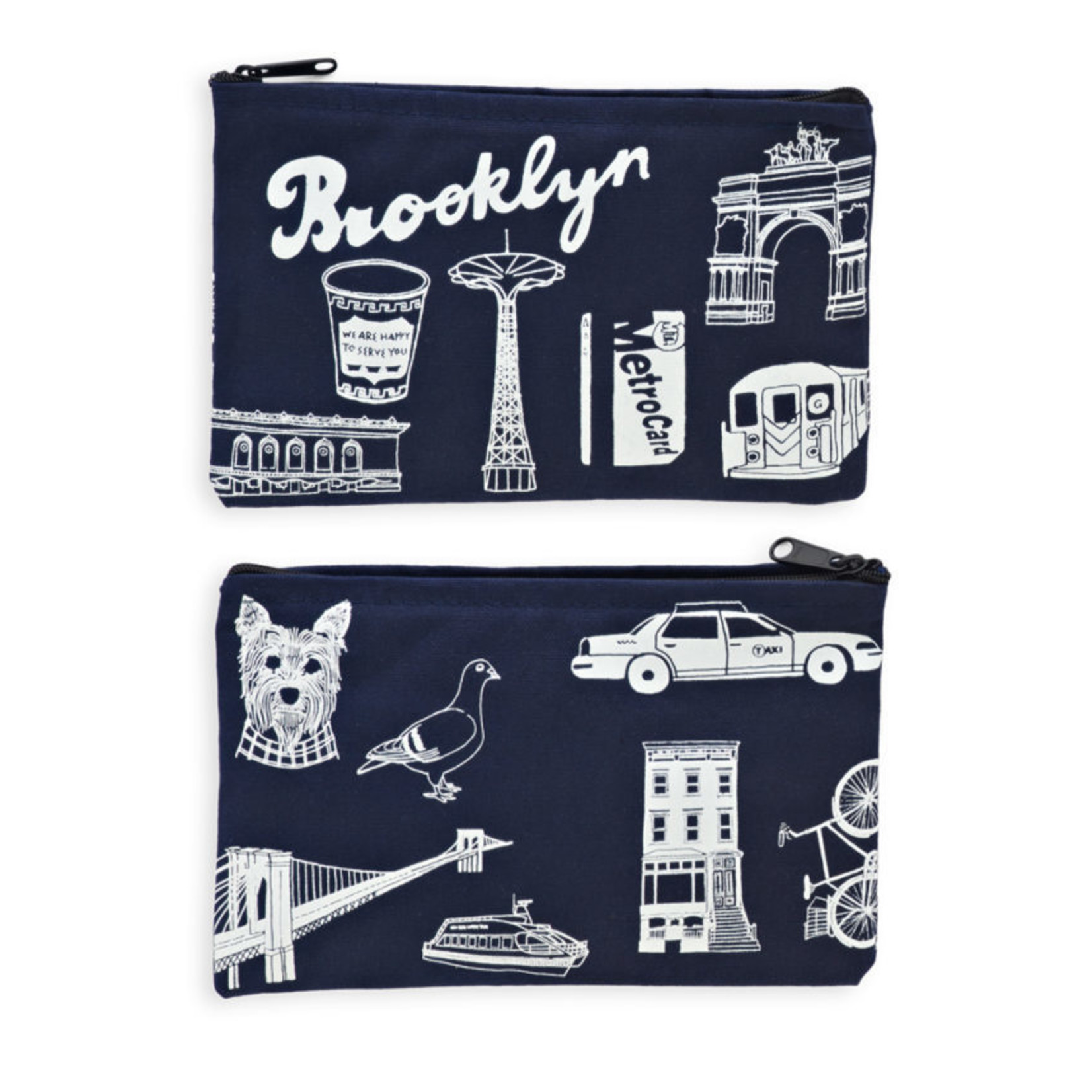 Claudia Pearson Brooklyn Icons Pouch