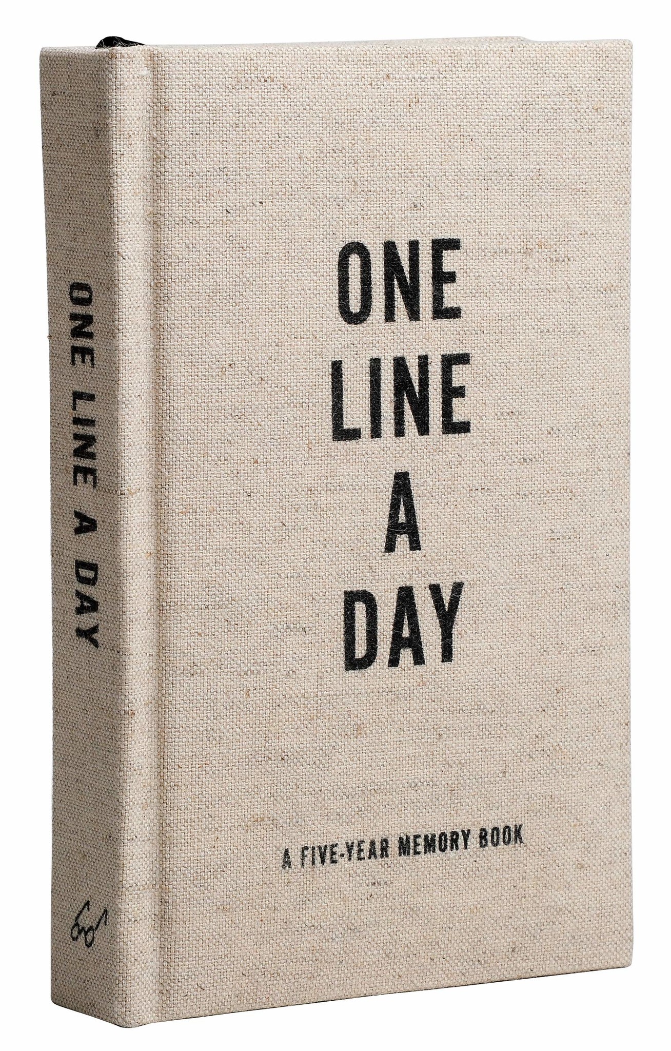 One Line A Day Canvas Memory Book - Exit9 Gift Emporium