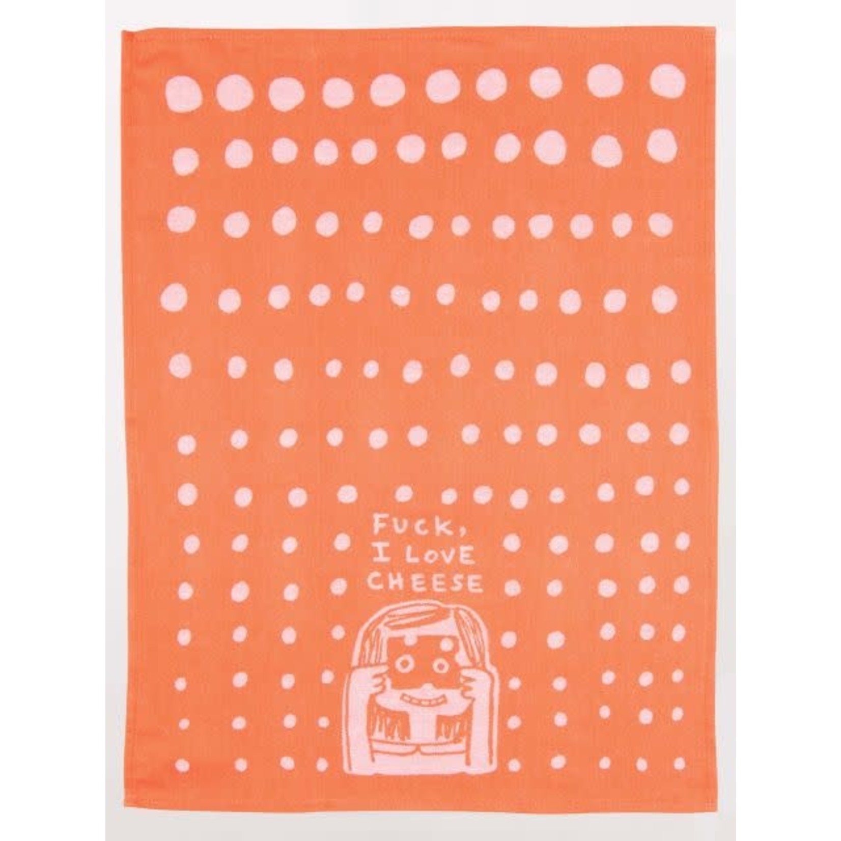 Blue Q F*ck, I Love Cheese Dish Towel