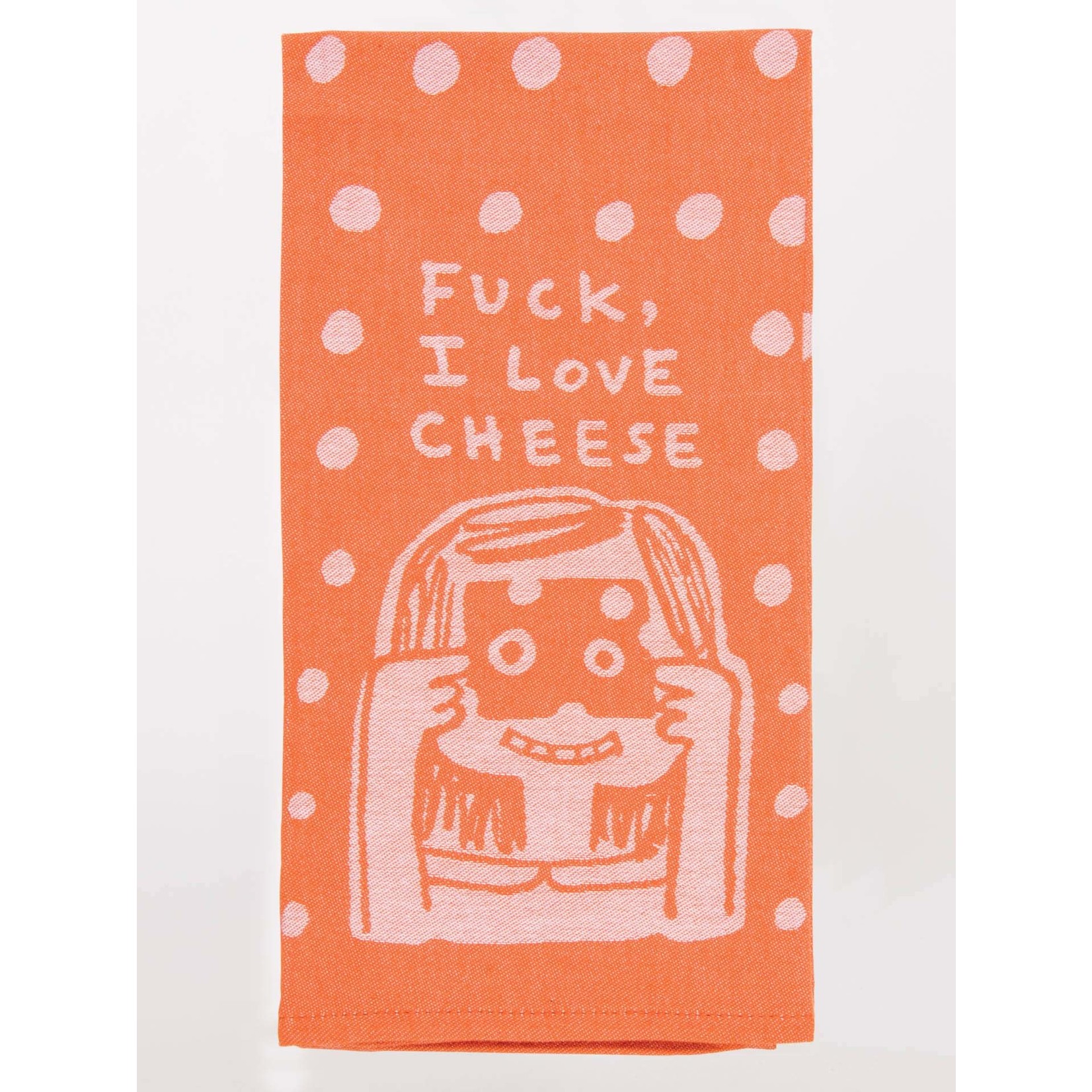 Blue Q F*ck, I Love Cheese Dish Towel