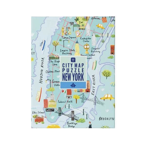 New York City Map Puzzle - Indoor Fun!