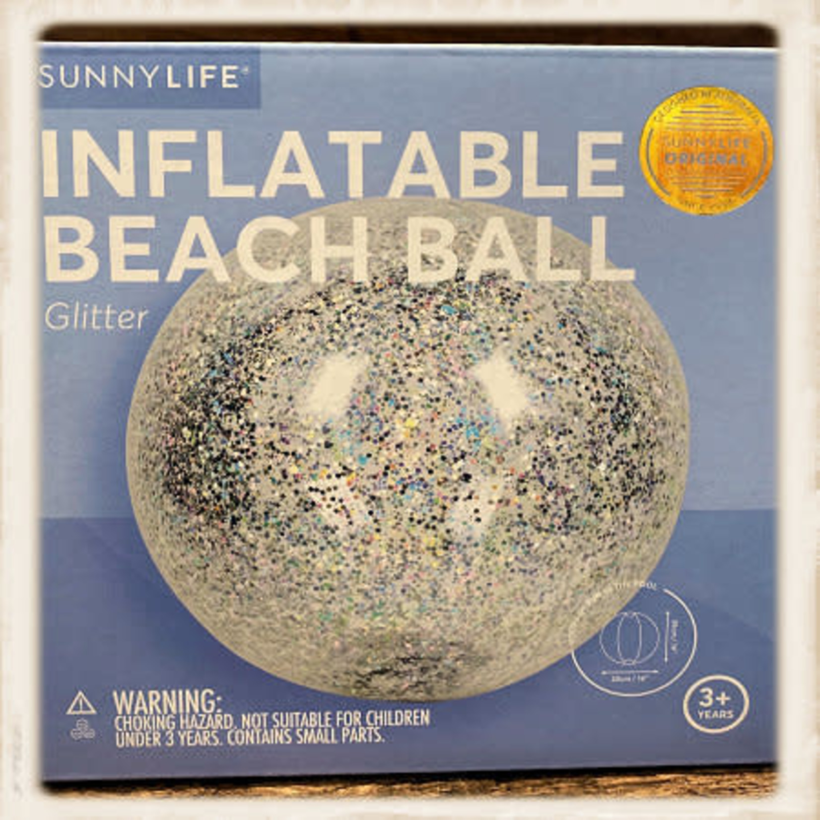 Sunnylife Glitter Beach Ball