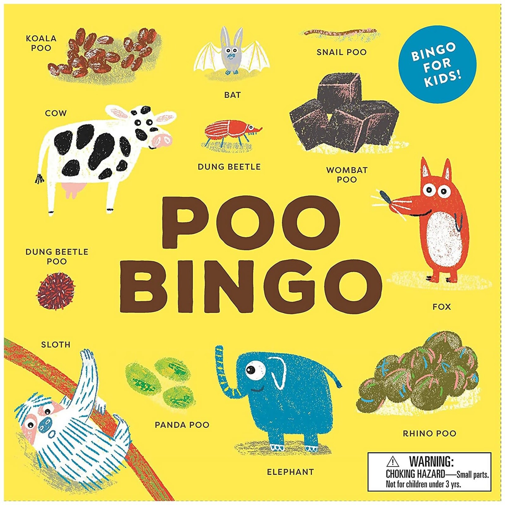 Chronicle Books Poop Bingo