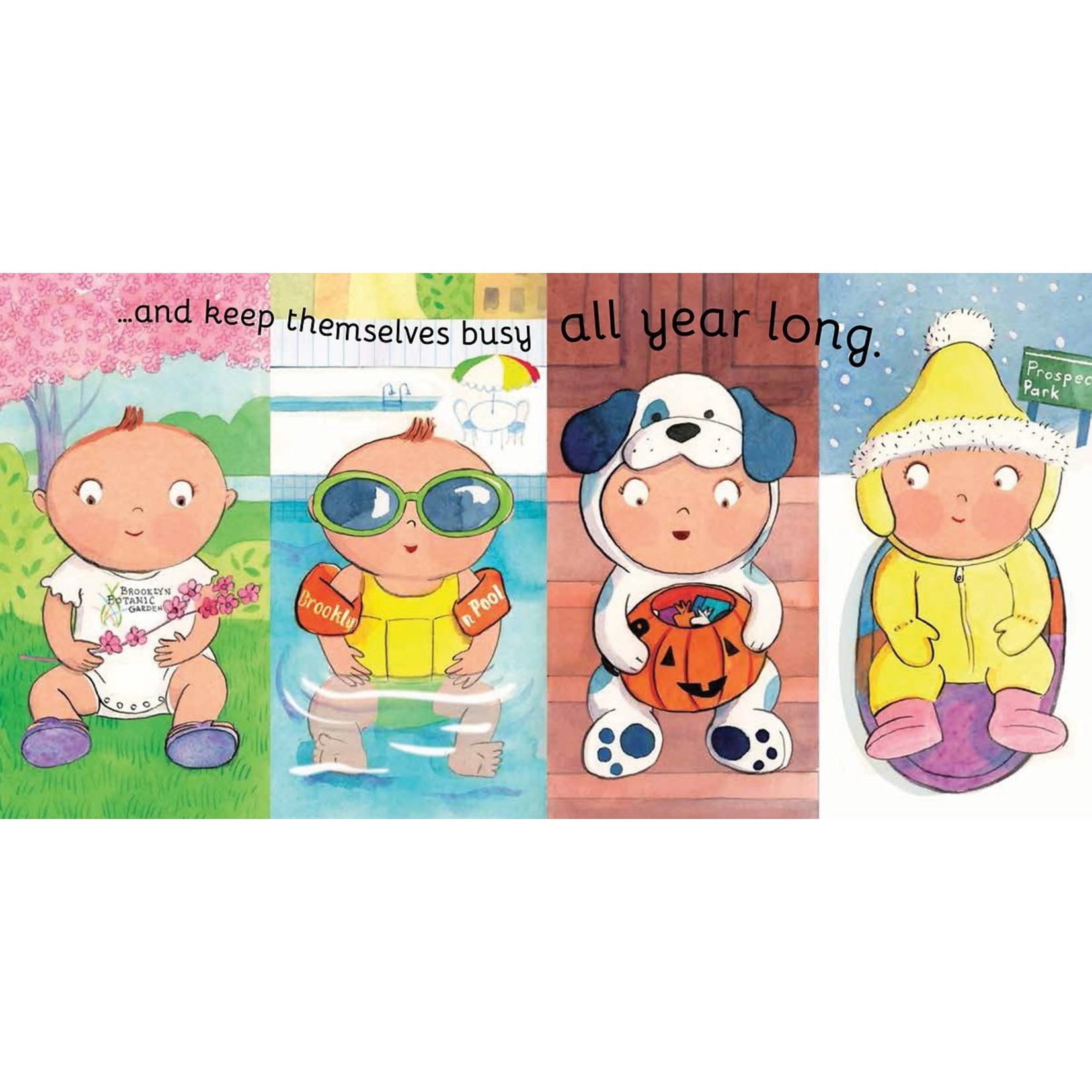 Sourcebooks Brooklyn Baby Board Book