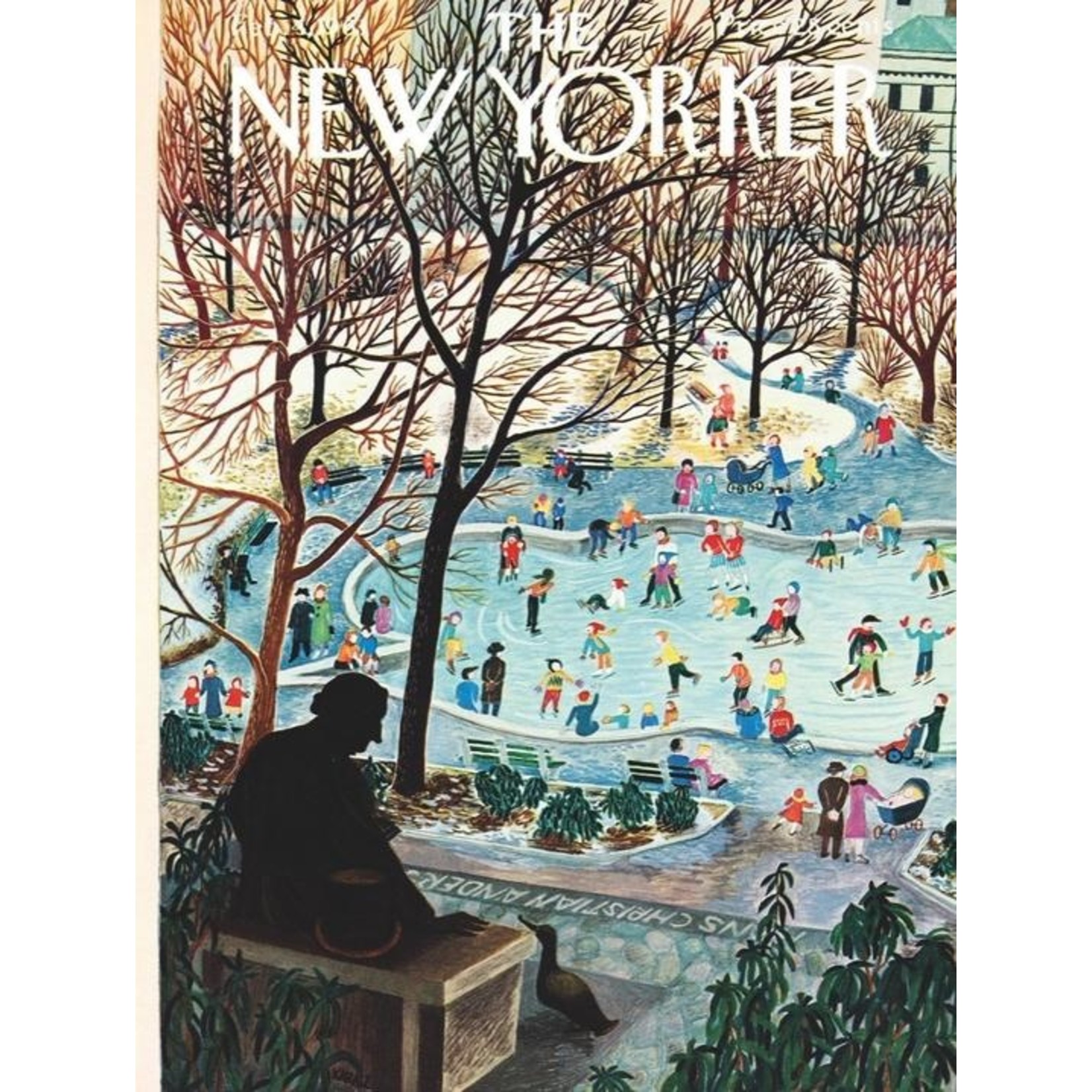 New York Puzzle Company Skating in The Park Puzzle
