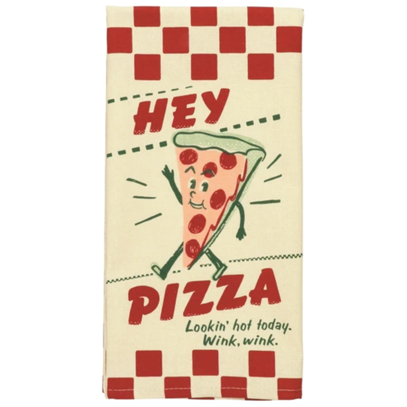 Blue Q Hey Pizza Dish Towel