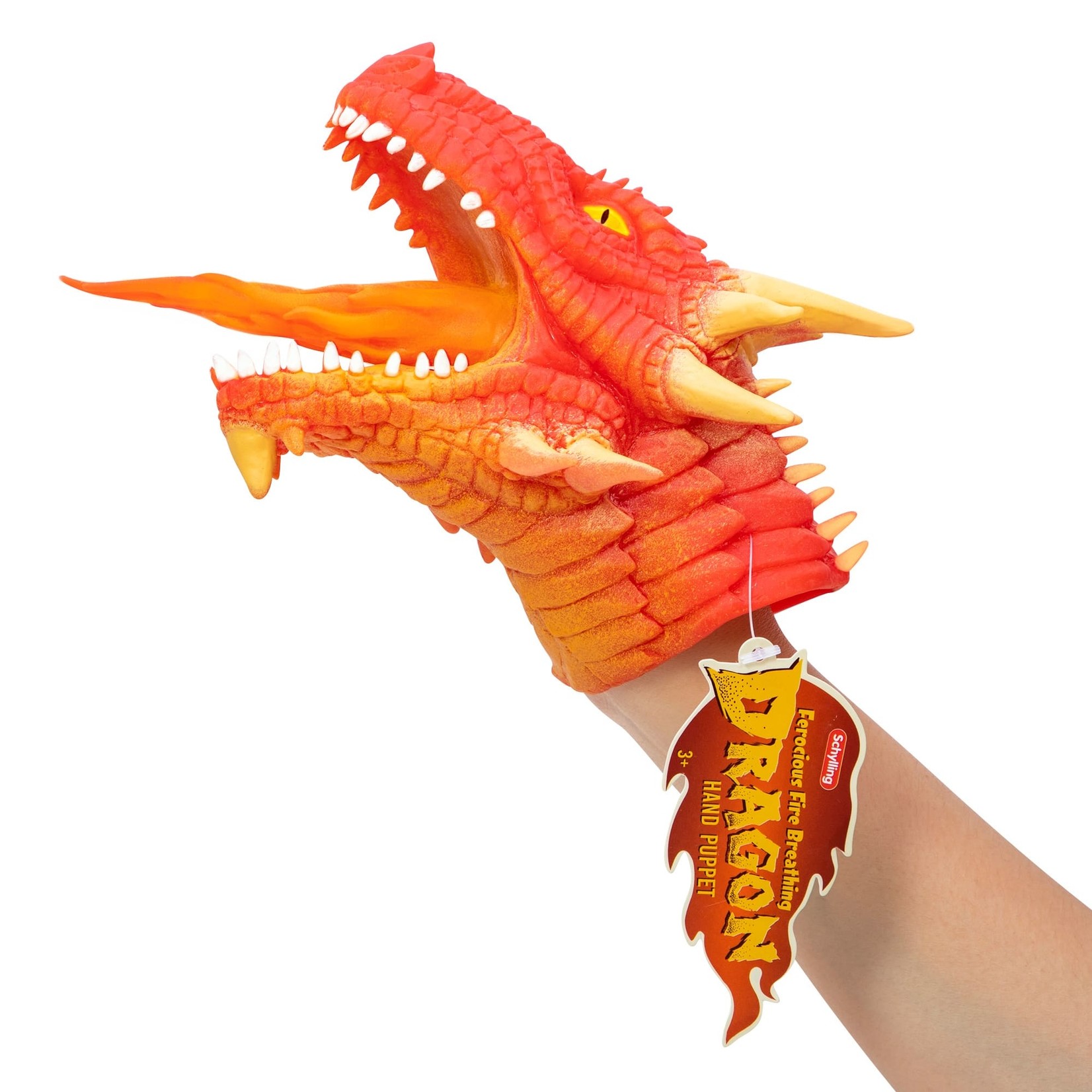 2019 Schylling Dragon Hand puppet NWT 