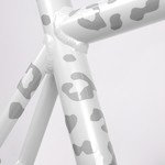 Bookman Gear Collective White Leopard Bike Stickers