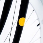 Bookman Gear Collective Yellow Dot Bike Stickers