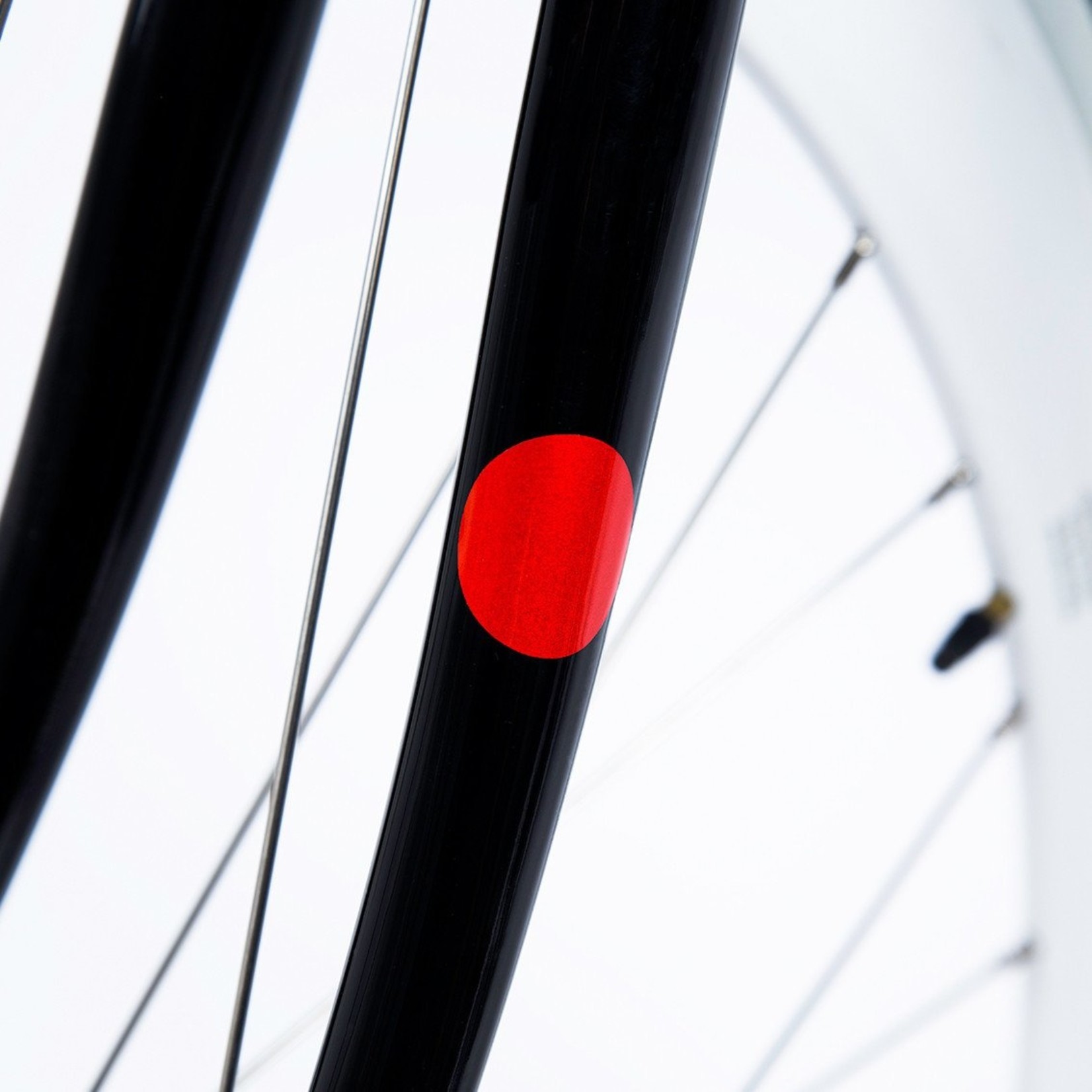 Red Dot Reflective Bike Stickers - Exit9 Gift Emporium