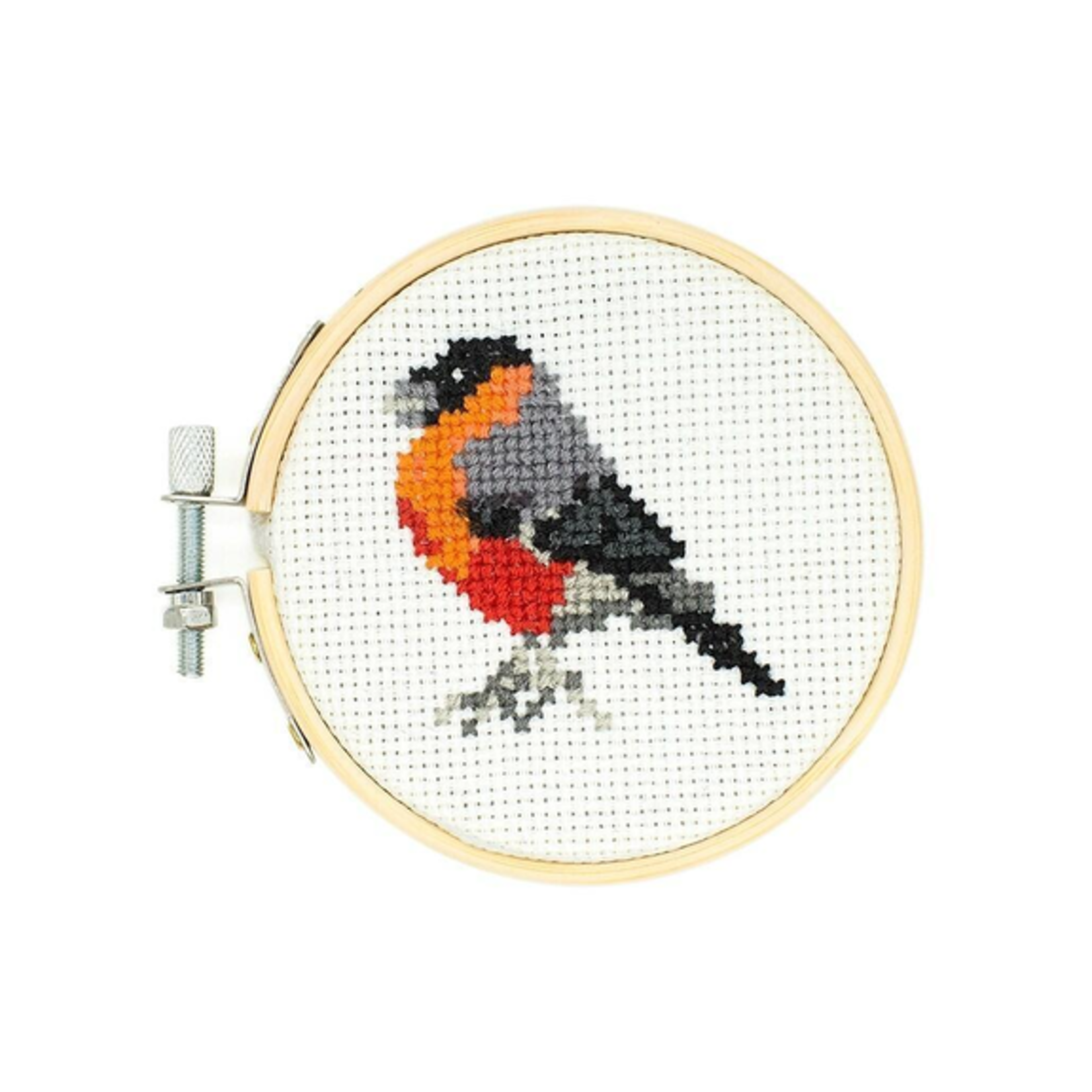 Kikkerland Mini Cross Stitch Bird Kit