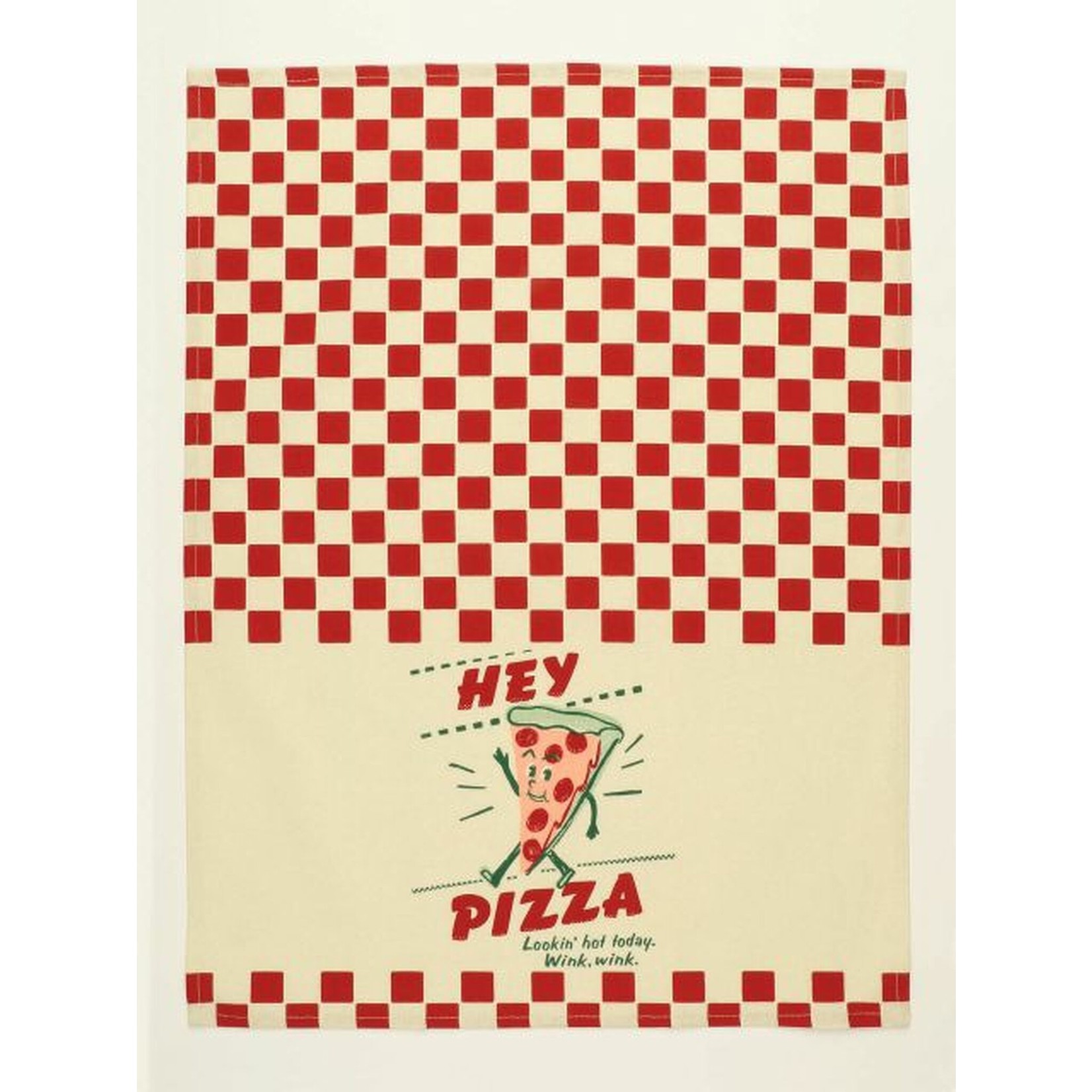 Blue Q Hey Pizza Dish Towel