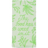 Blue Q - The Food Has Weed In It Oven Mitt 