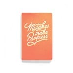 Denik "Mistakes Make Progress" Lined Notebook