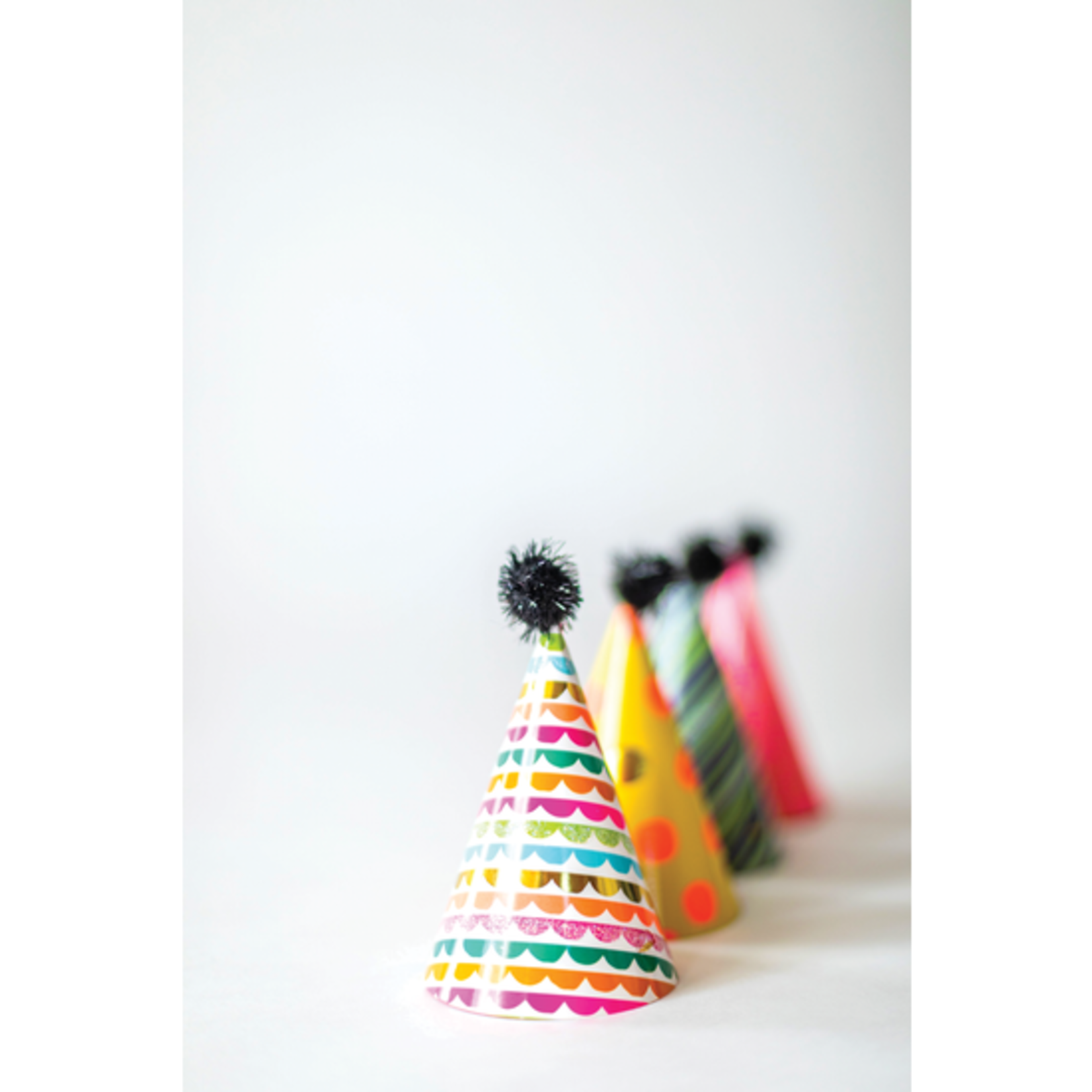 Party Partners Design Party Hats - Mini Rainbow