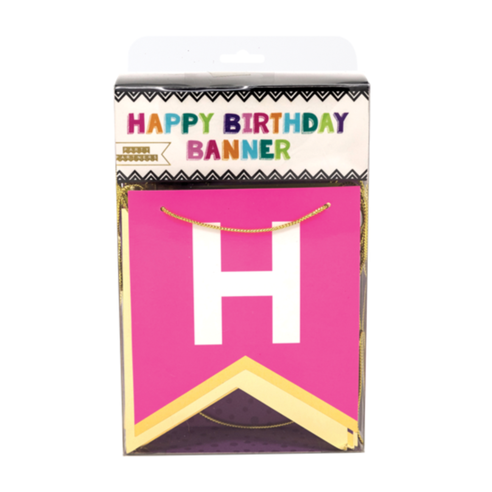 Party Partners Design Birthday Banner - Bold & Bright