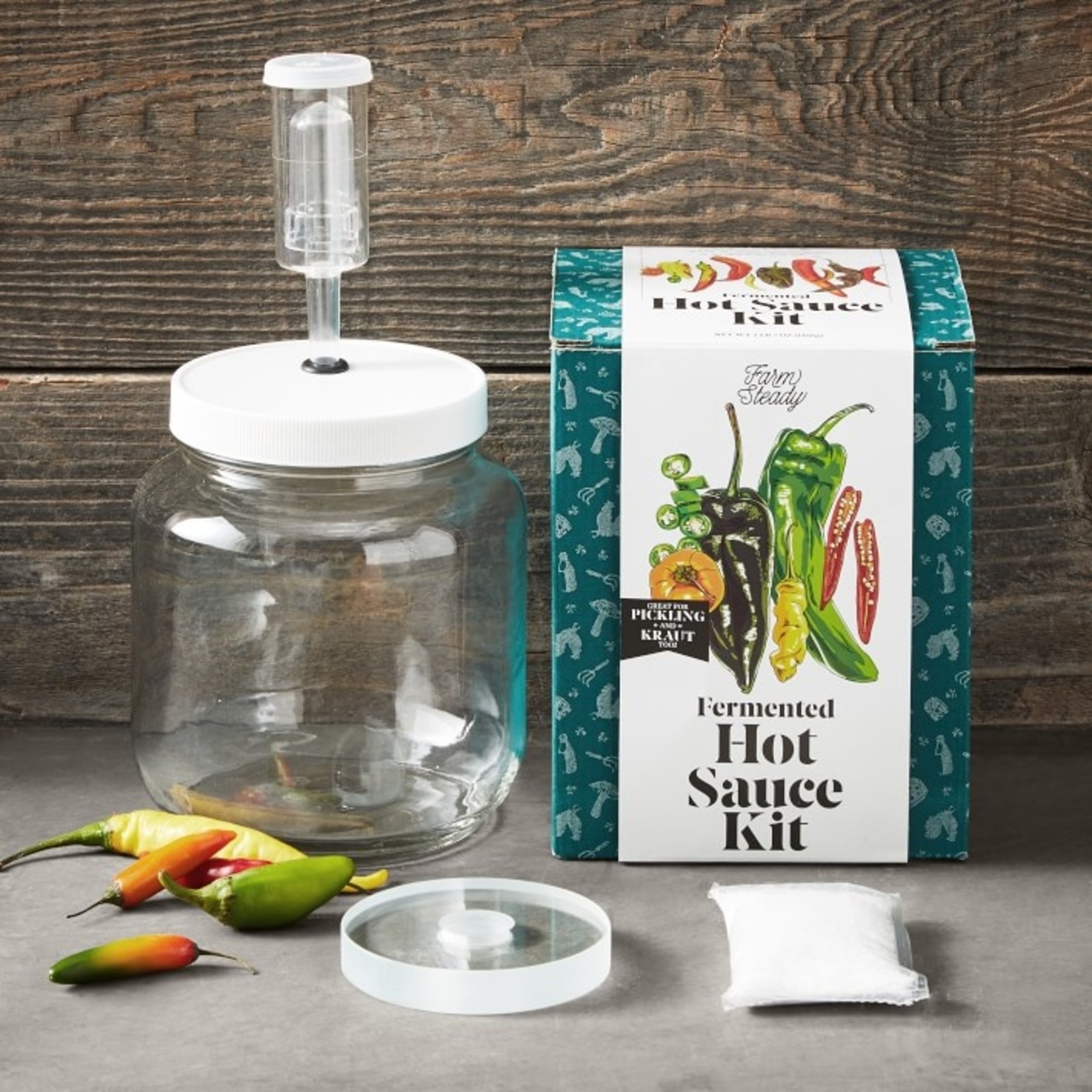 Kit de fabrication de sauce piquante fermentée – Pop Cultures – Fermetation  & Compagnie