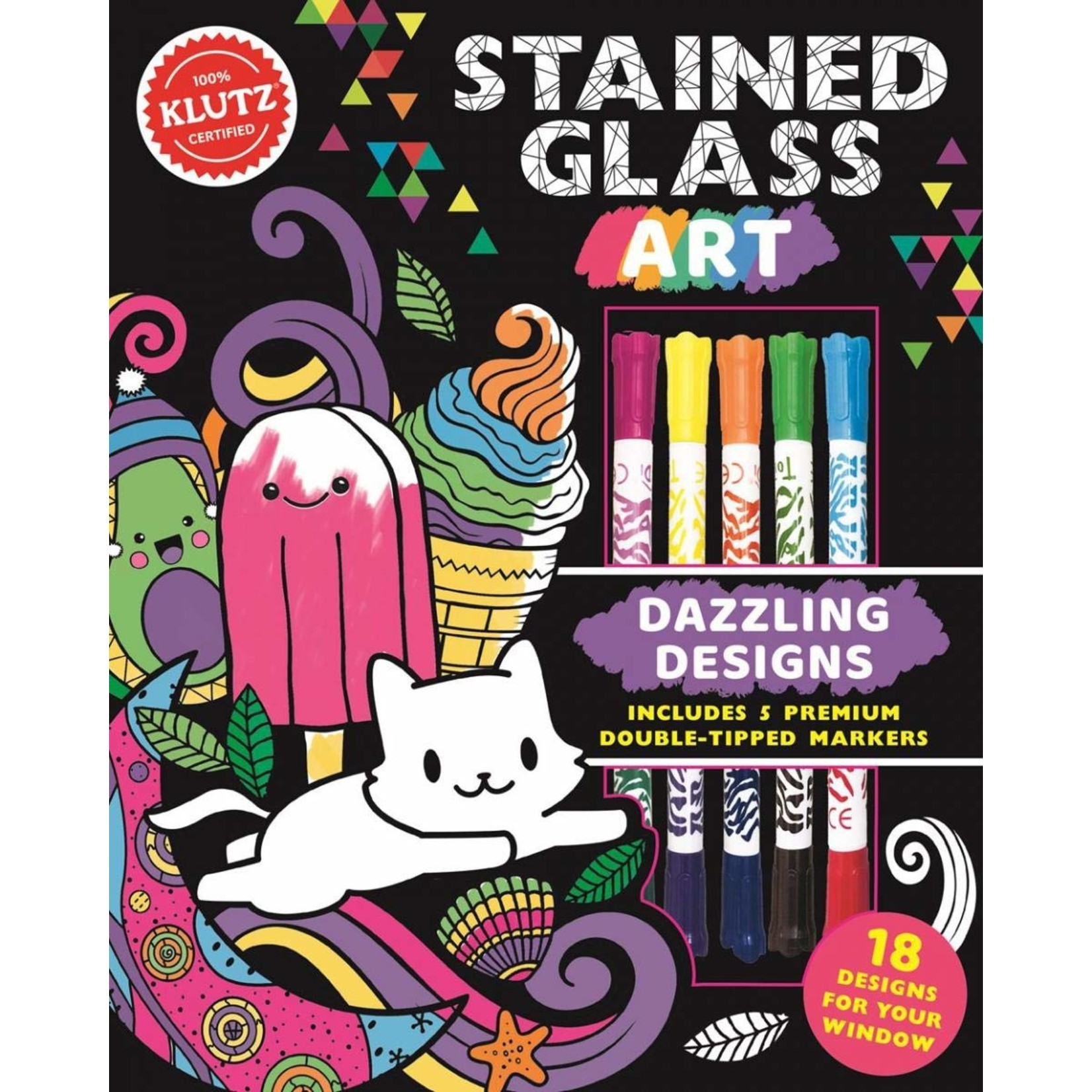 Stained Glass Art Klutz Activity Kit Exit9 Gift Emporium