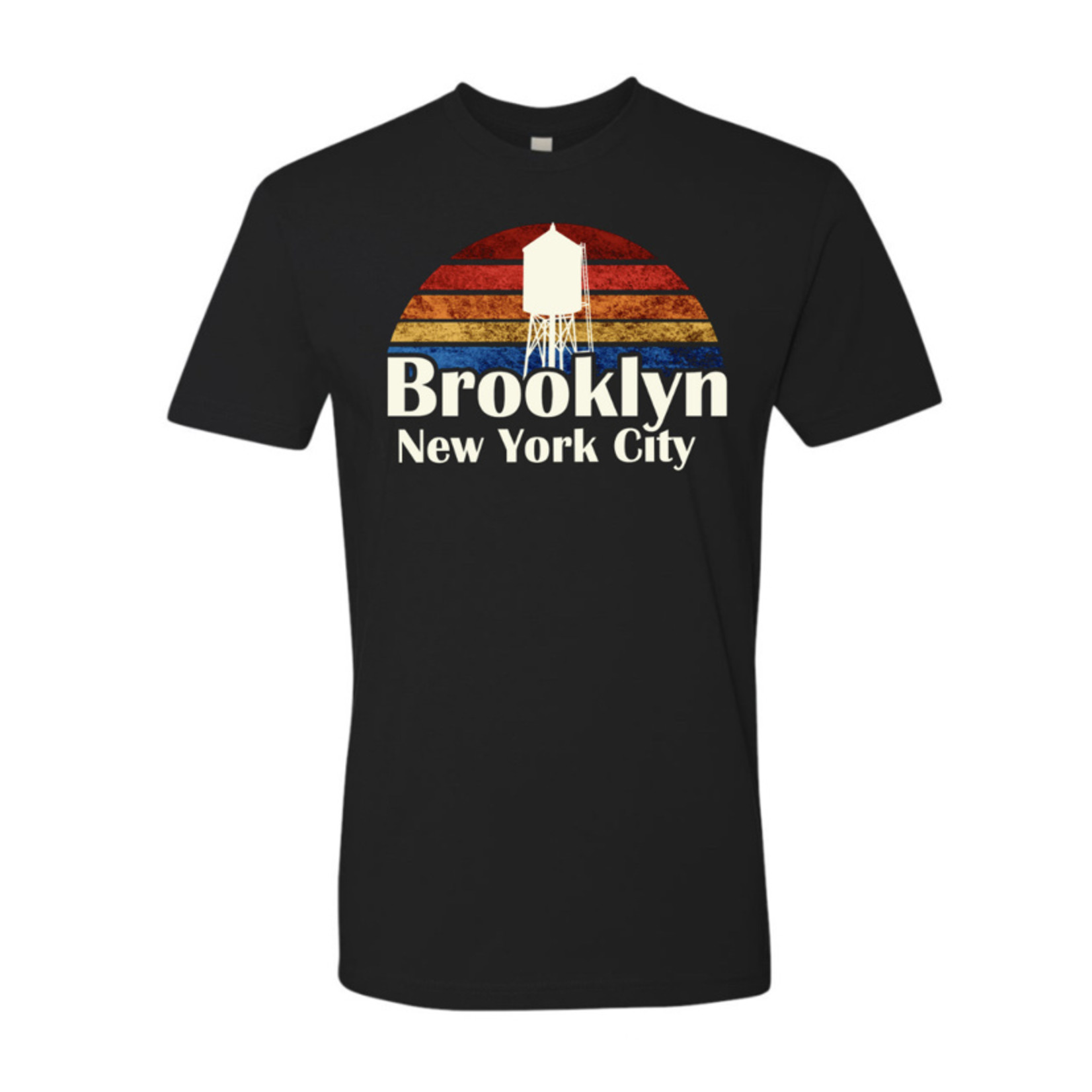 Brooklyn, NYC T-Shirt in White/Black : Exit9 Exclusive - Exit9 Gift Emporium