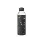 Terrazzo Glass Bottle in Charcoal