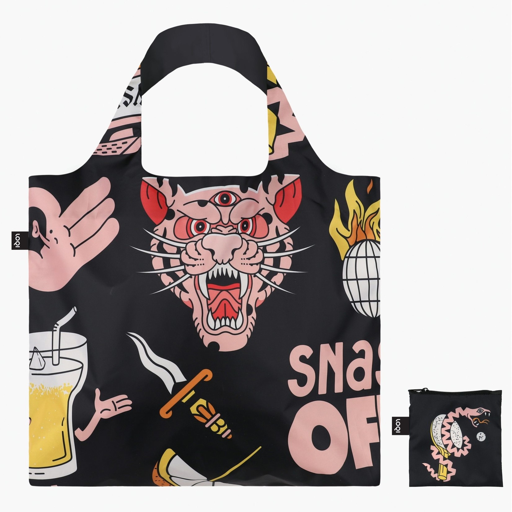Snask Tiger Snake Beer Loqi Bag