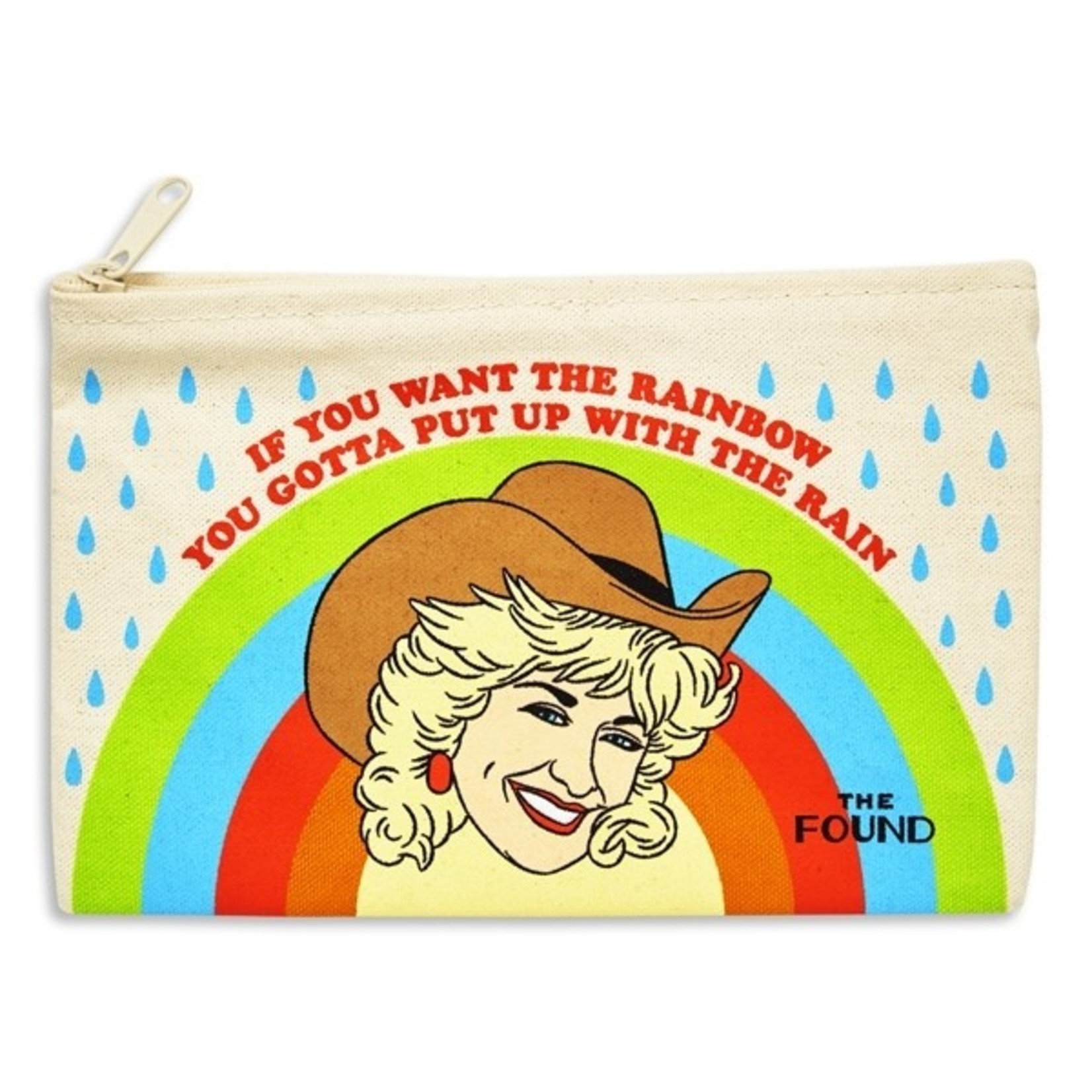 The Found Dolly Cowgirl Rainbow Pouch
