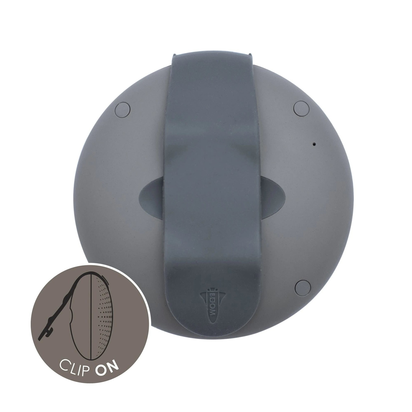 Boompods Soundclip Bluetooth Speaker in Gray