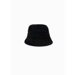 Shearling Basic Bucket Hat in Black