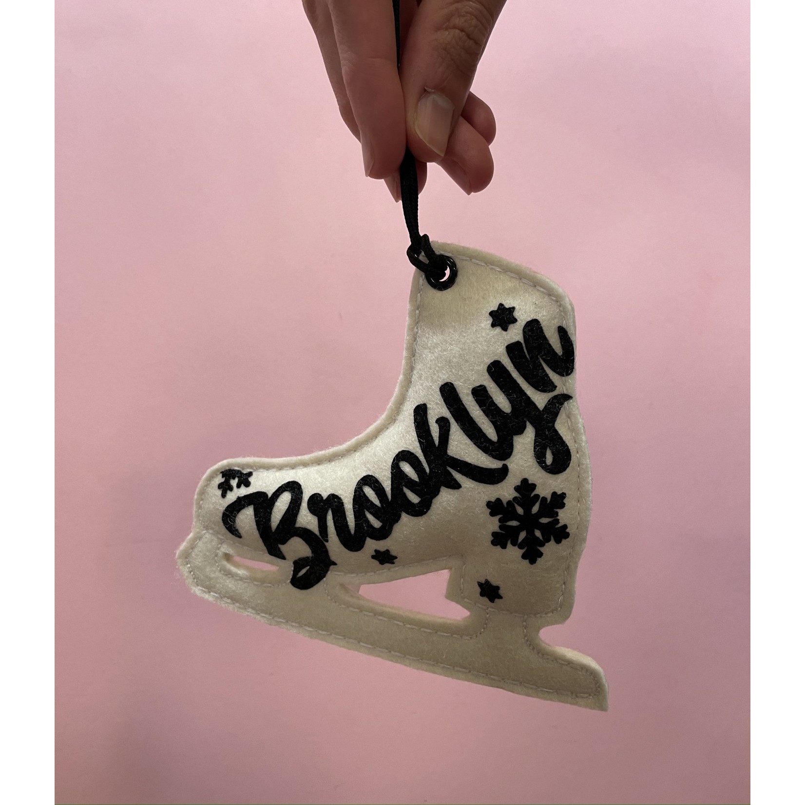 Brooklyn Ice Skate Ornament