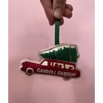 Carroll Gardens Station Wagon Ornament