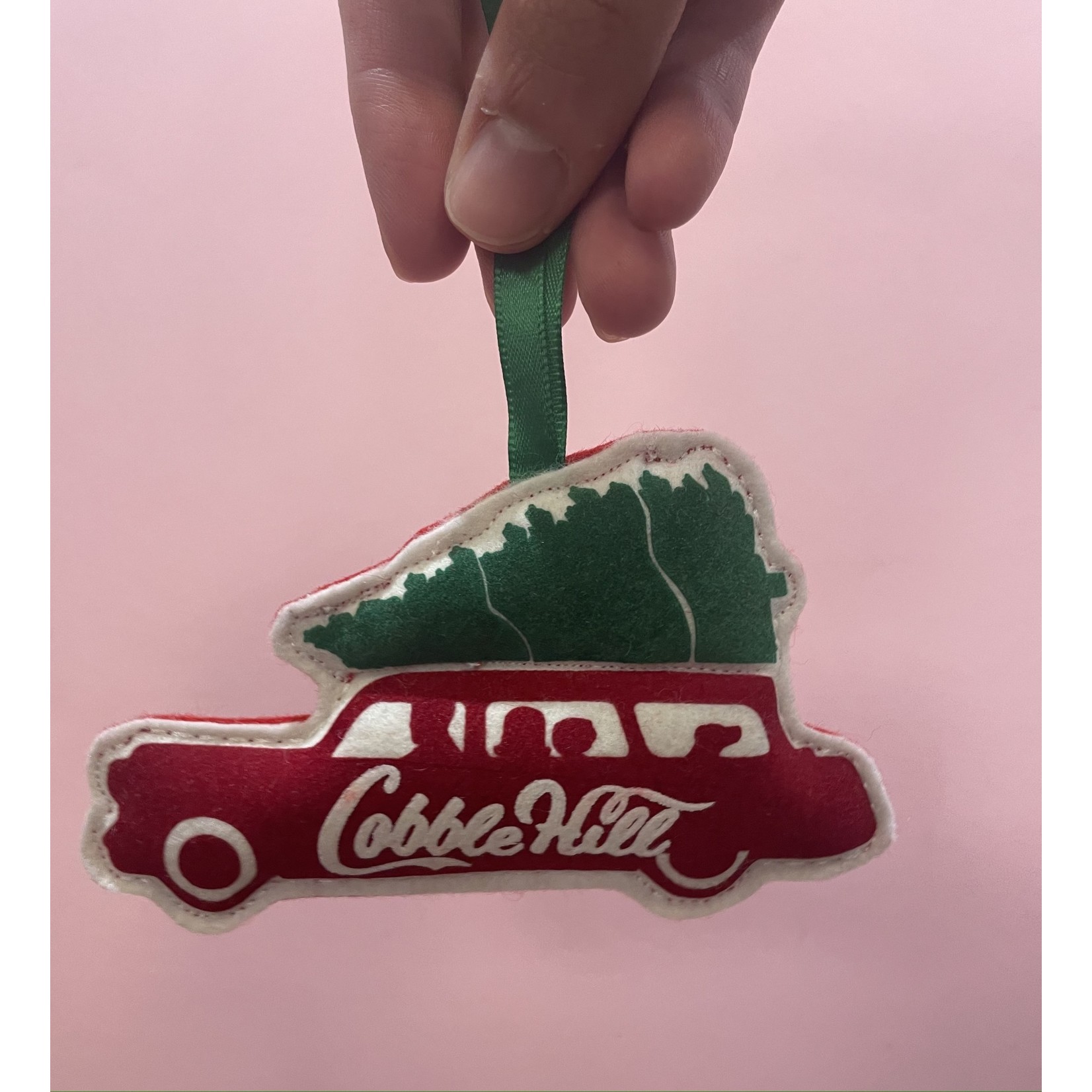 Cobble Hill Station Wagon Ornament