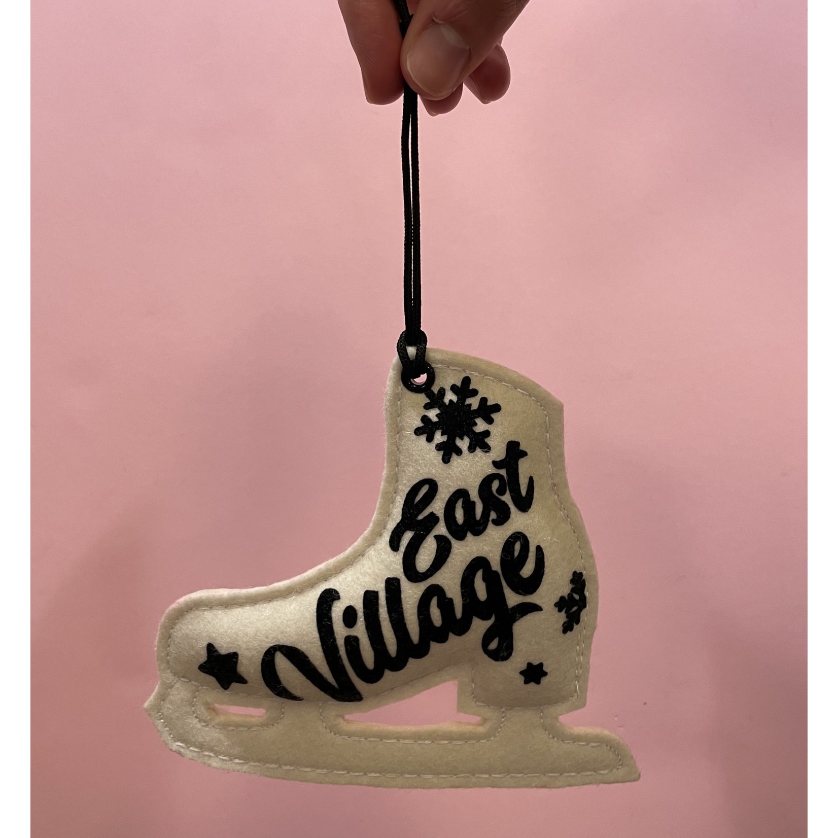 East Village Ice Skate Ornament