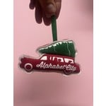 Alphabet City Station Wagon Ornament