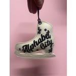 Alphabet City Ice Skate Ornament