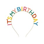Talking Tables It's My Birthday Headband in Rainbow