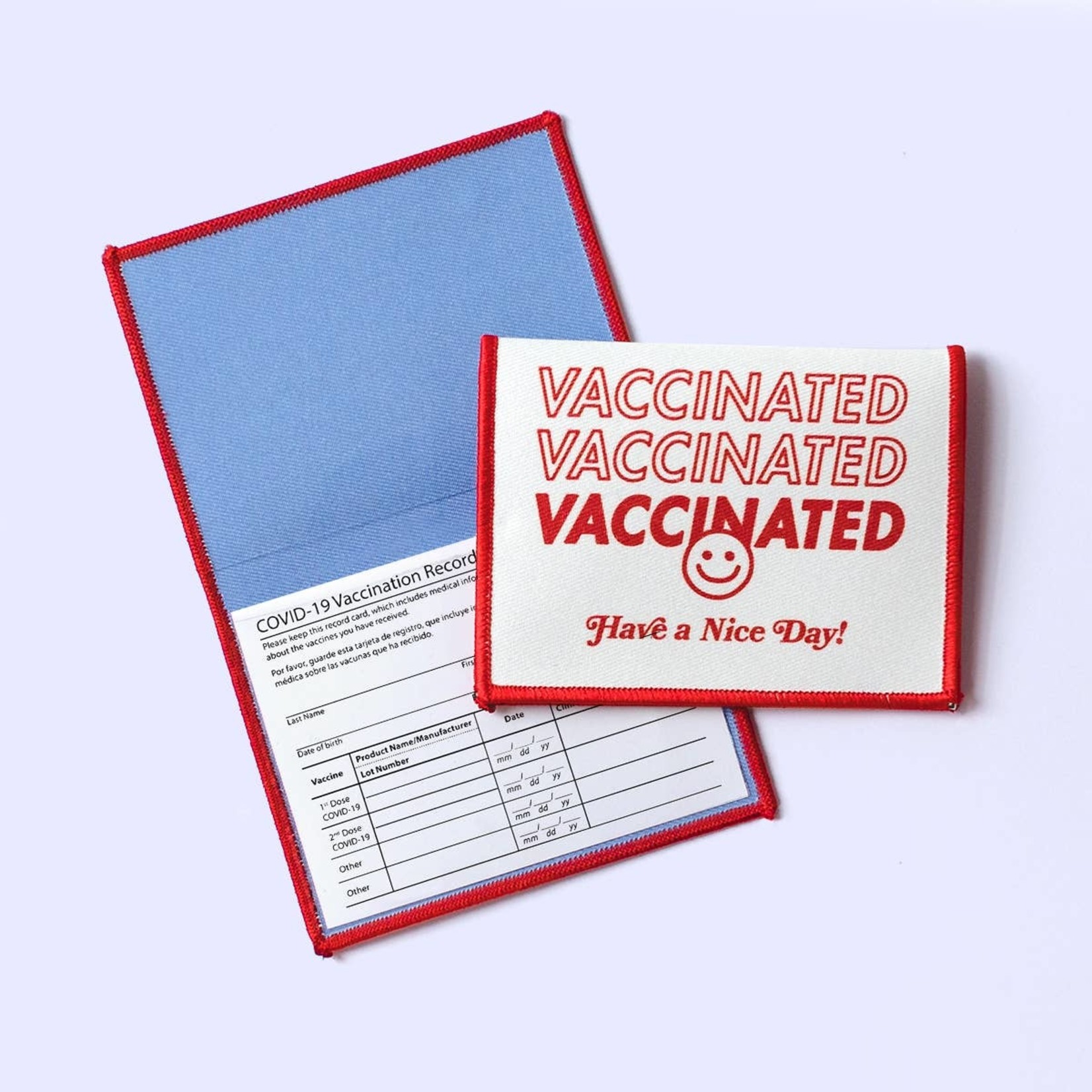 Nice Day Vaccine Card Holder