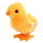 Fuzzy Yellow Chick Wind Up