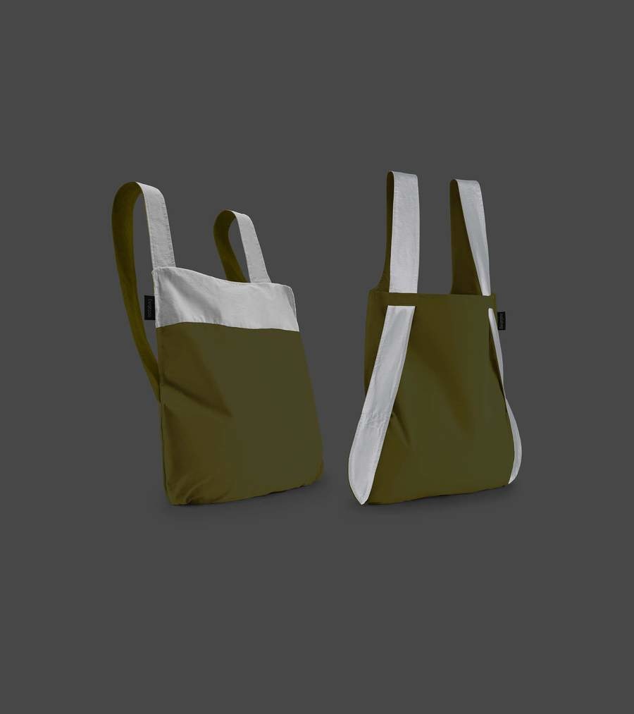 Notabag Reflective Yellow From Pouch to Backpack to Shoulder Bag