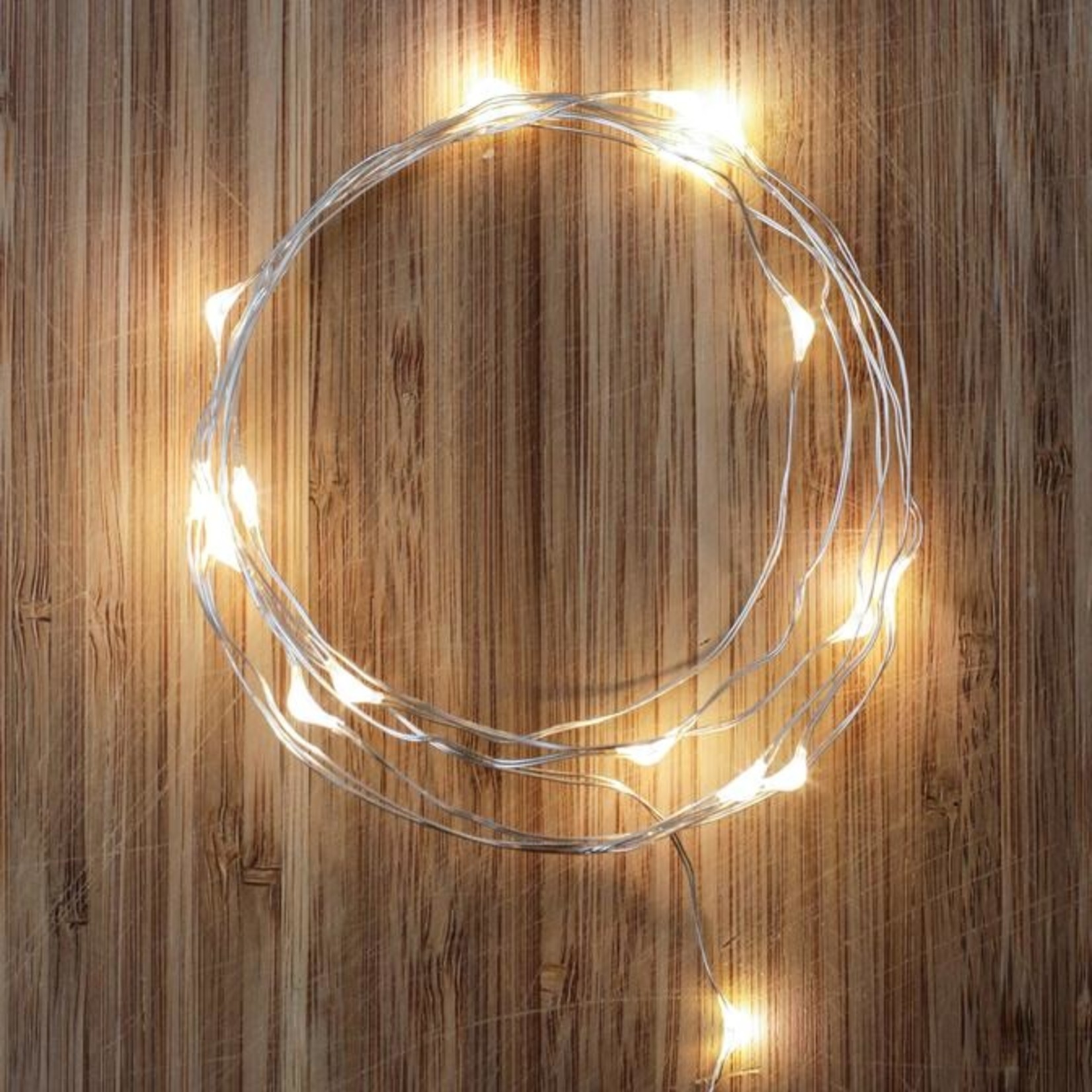 Kikkerland Silver Wire String Lights