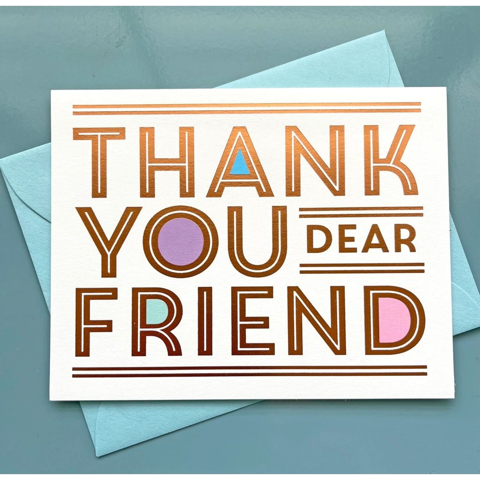 Thank You Card: Dear Friend