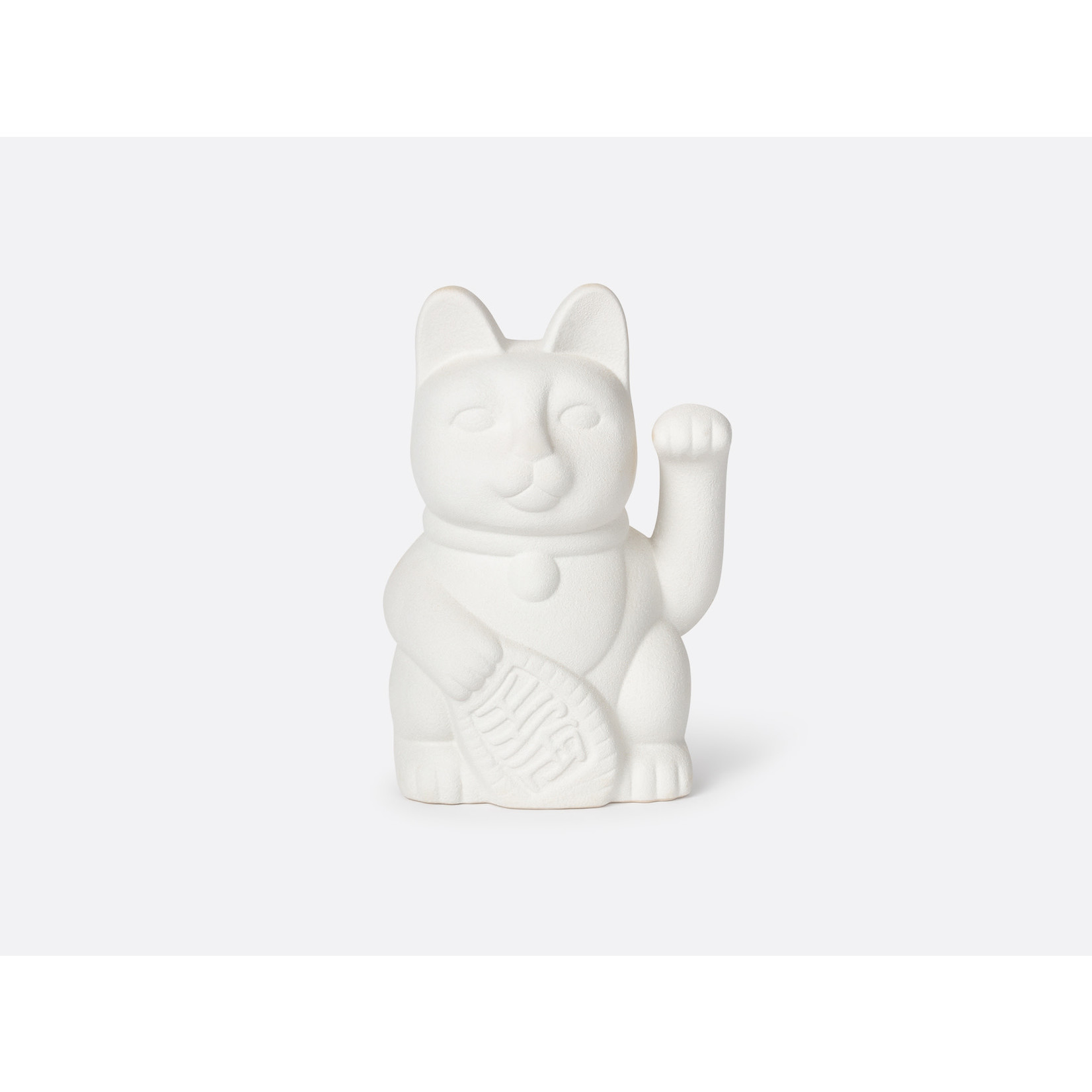 Neko Lucky Cat Vase in White