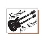 wishbone letterpress Love/Friend Card: We Rock