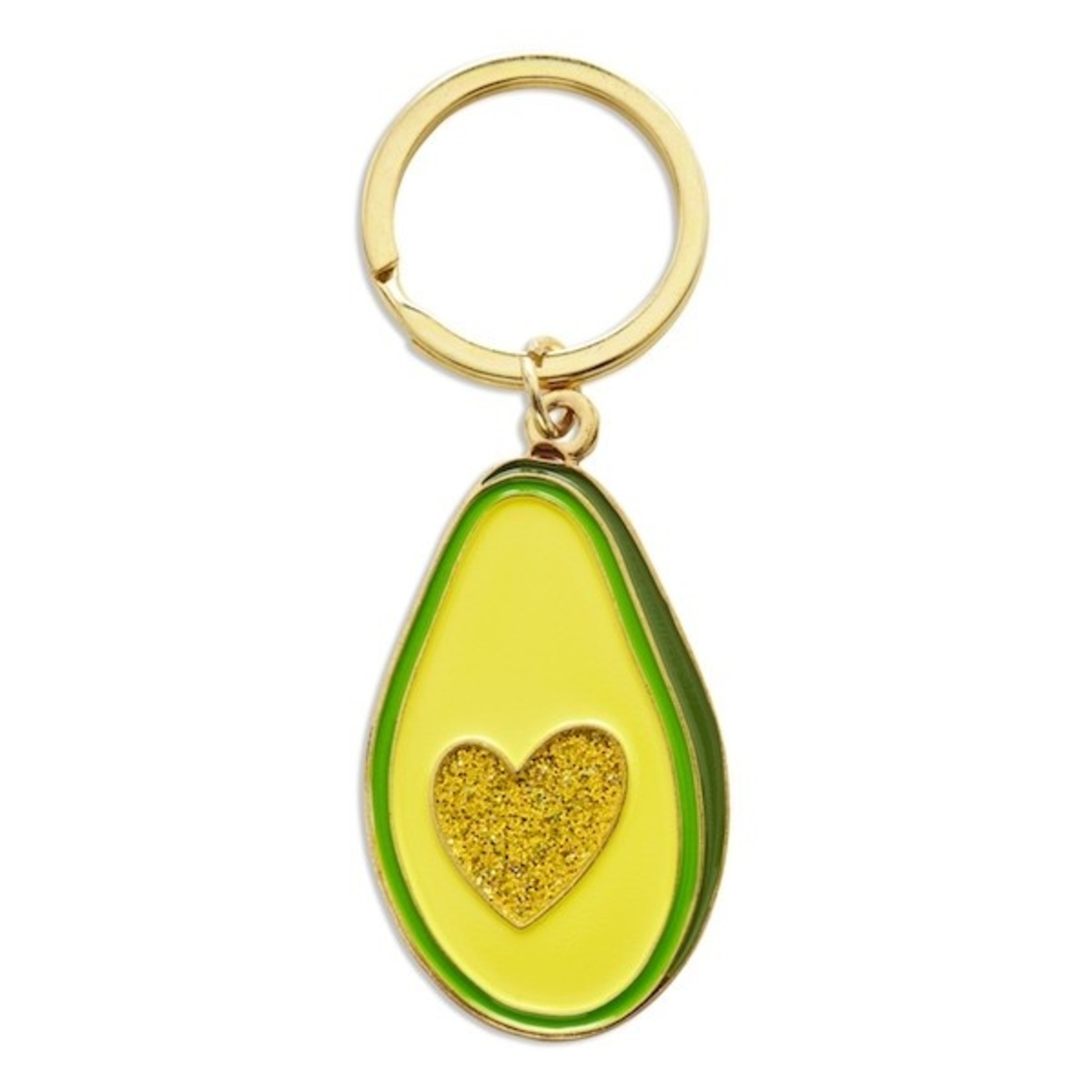 The Found Avocado Enamel Keychain