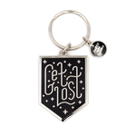 Get Lost Enamel Keychain