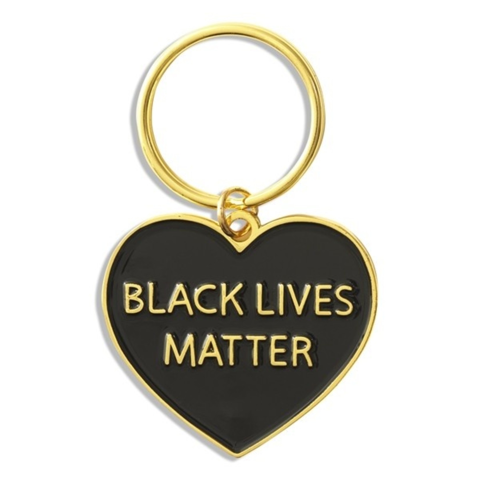 The Found Black Lives Matter Enamel Keychain