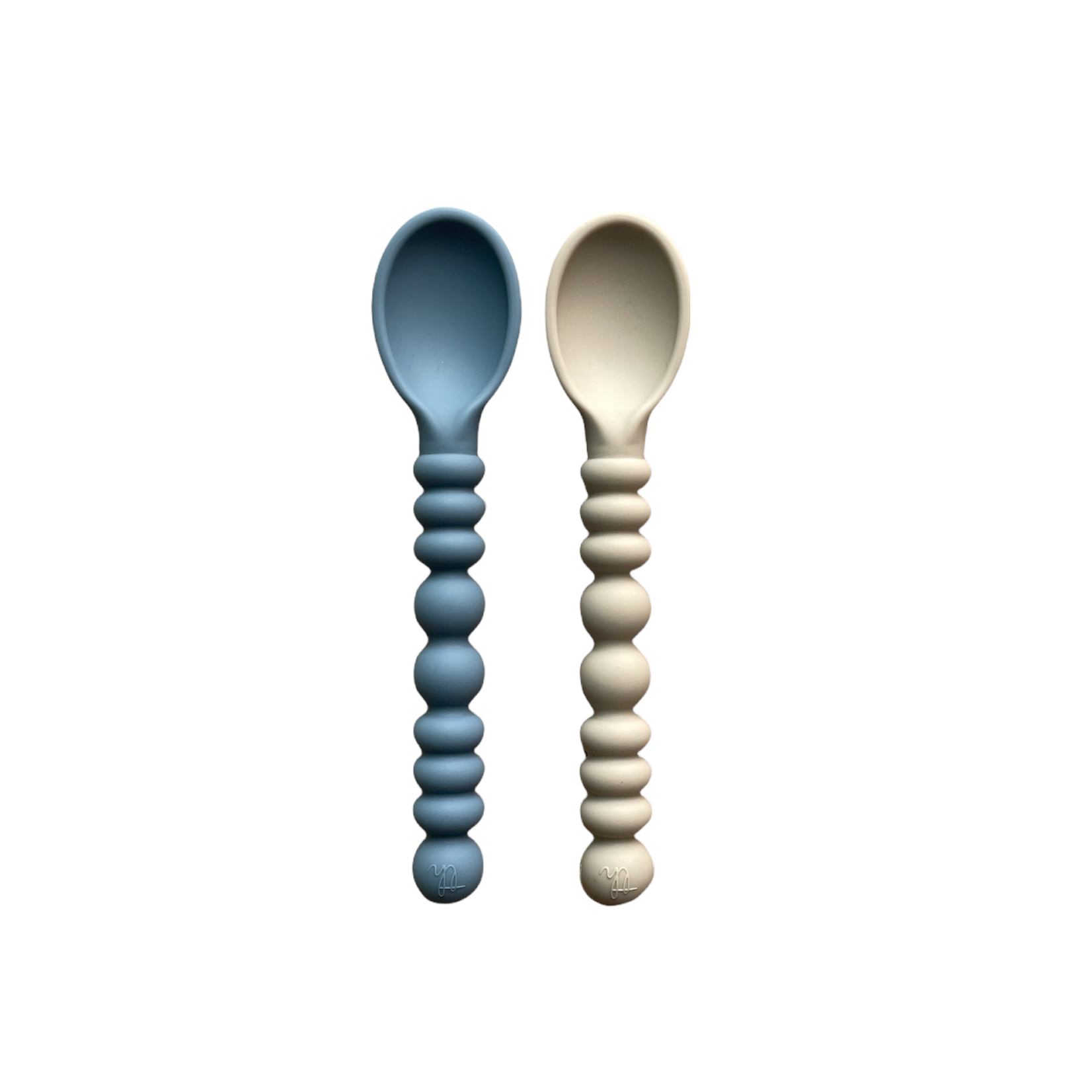 Silicone Spoon Set in Slate/Taupe