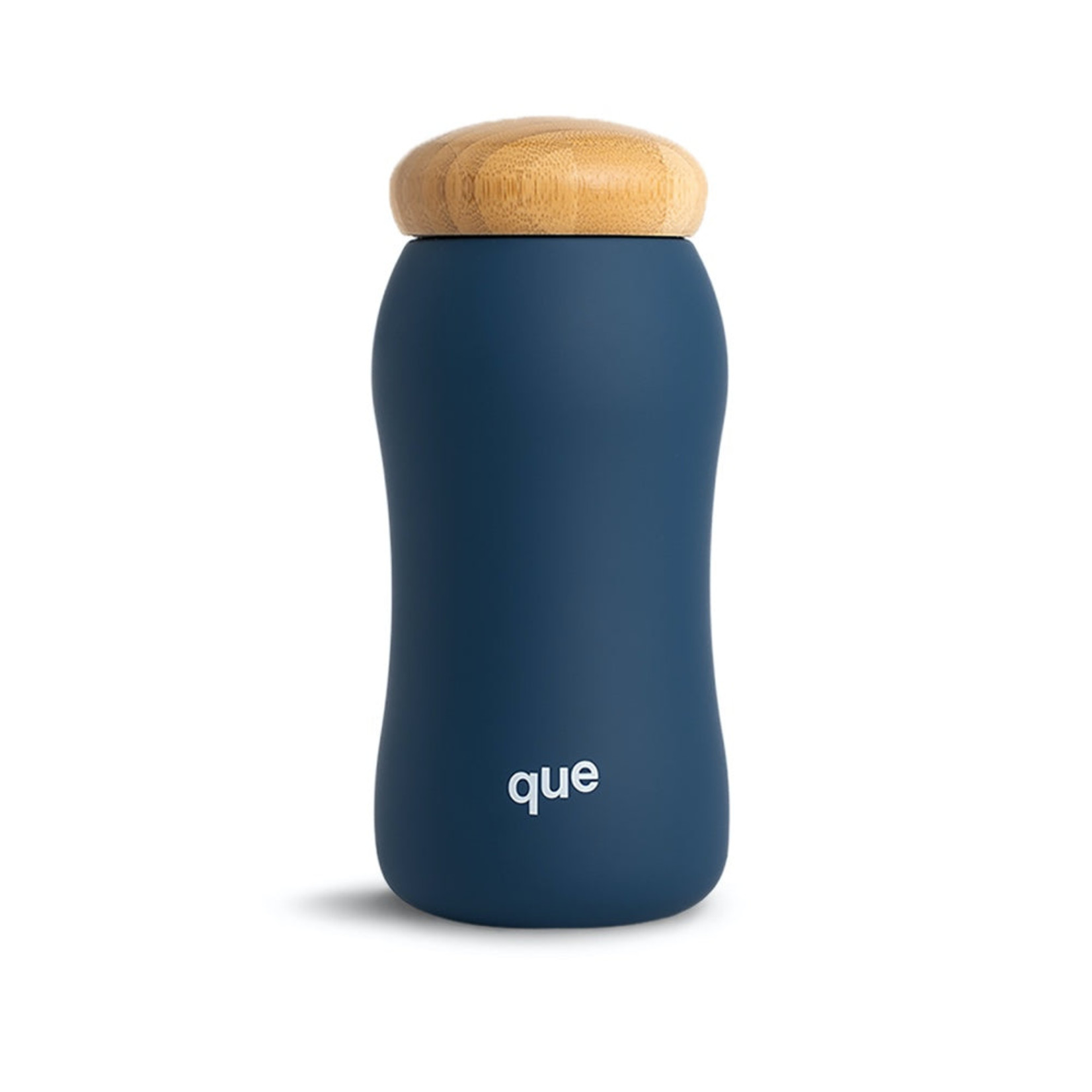 Que Insulated Bottle  in Midnight Blue