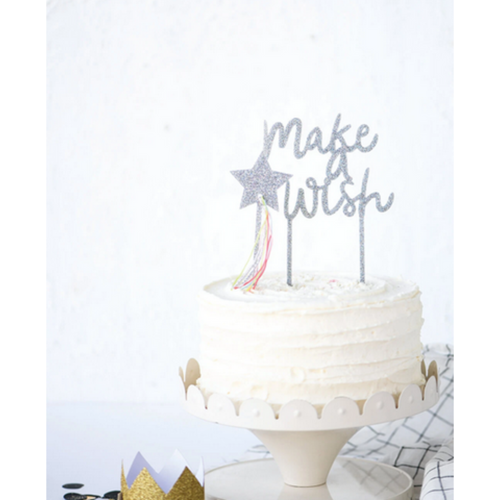 Make a Wish Cake Toppers