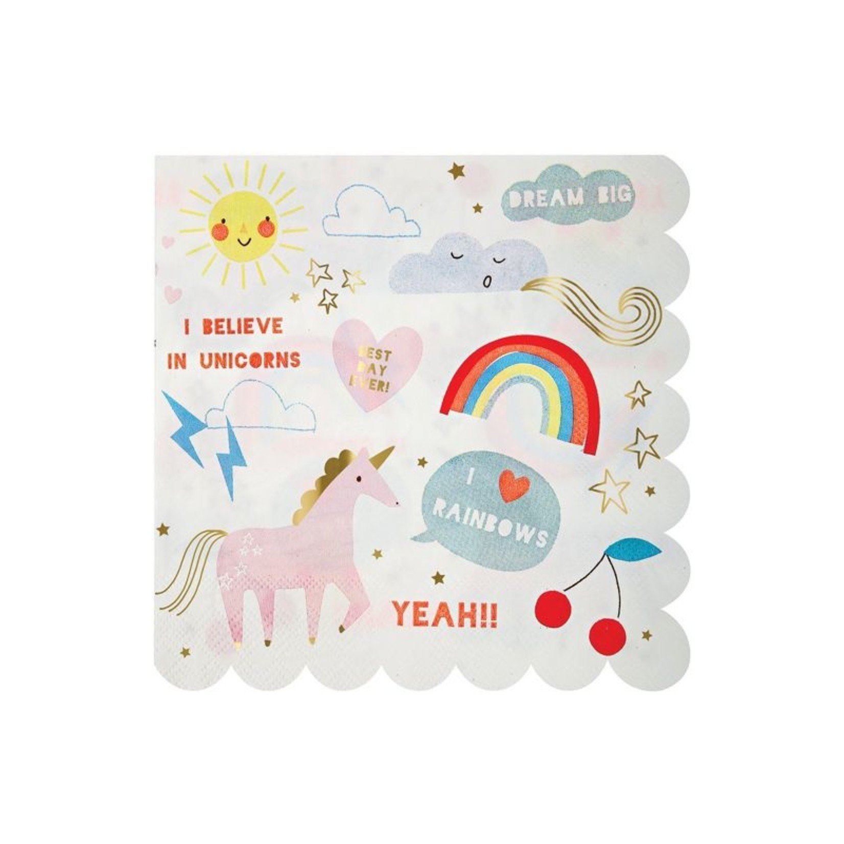 I Believe in Unicorns Napkins