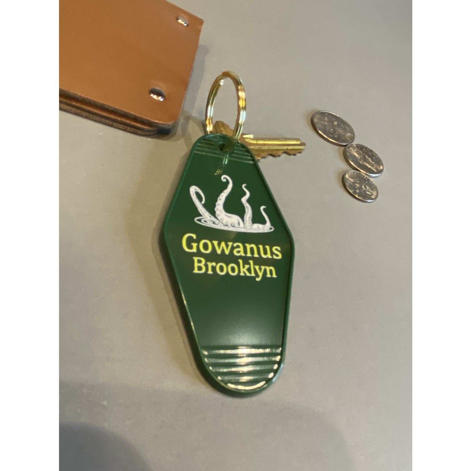 Exit9 Gift Emporium Gowanus Motel Key Tag